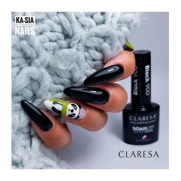 Outlet CLARESA Esmalte Semipermanente Black 900