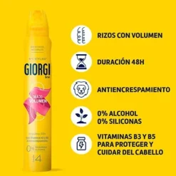 Outlet GIORGI Espuma Maxi Volumen Rizos 48H