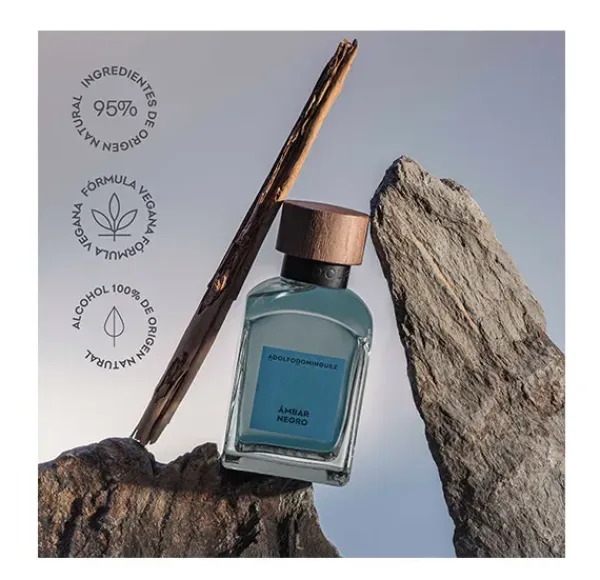 Estuche Ambar Negro*ADOLFO DOMINGUEZ