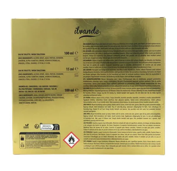 Estuche Gold Asset Men*ILVANDE Online