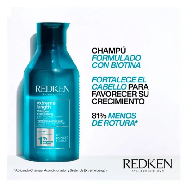 Outlet REDKEN Extreme Lenght Shampoo