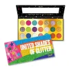 Sale Eyeshadow Palette United Shades Of Glitter Sombras De Ojos