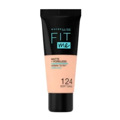 Hot Fit Me Matte Poreless Bases De Maquillaje
