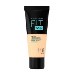 Hot Fit Me Matte Poreless Bases De Maquillaje