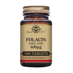New SOLGAR Folacin (Folic Acid)