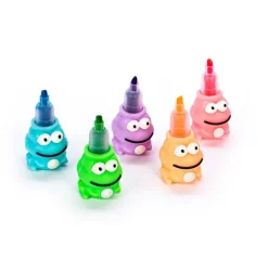 Clearance STATIONERY Frogs Stackable Highlighters