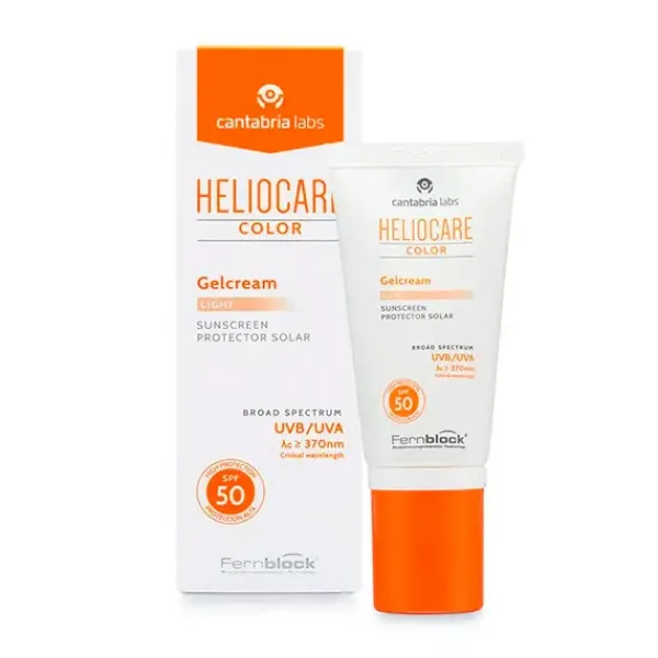 New HELIOCARE Gel Cream Color Light Spf50