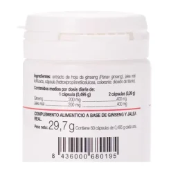 Clearance ANA MARIA LA JUSTICIA Ginseng y Jalea Real