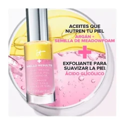 Online Hello Results Baby-Smooth Glycolic Peel + Caring Oil Serums