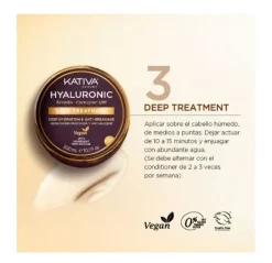 Sale KATIVA Hyaluronic Deep Hydration & Anti-Breakage