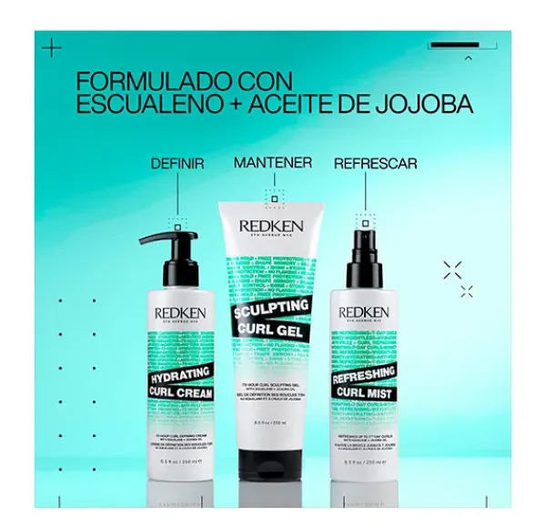 New REDKEN Hydrating Curl Cream