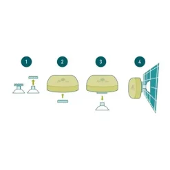 New DR.TREE Imán Soporte Pared Sólido