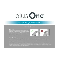 PLUS ONE Intimate Groomer