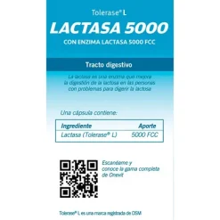 Outlet ONEVIT Intolerancia a la Lactosa