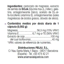 Sale ANA MARIA LA JUSTICIA Isoflavonas Con Magnesio + Vit E