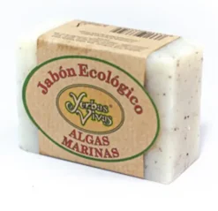 YERBAS VIVAS Jabon Natural Algas Marinas