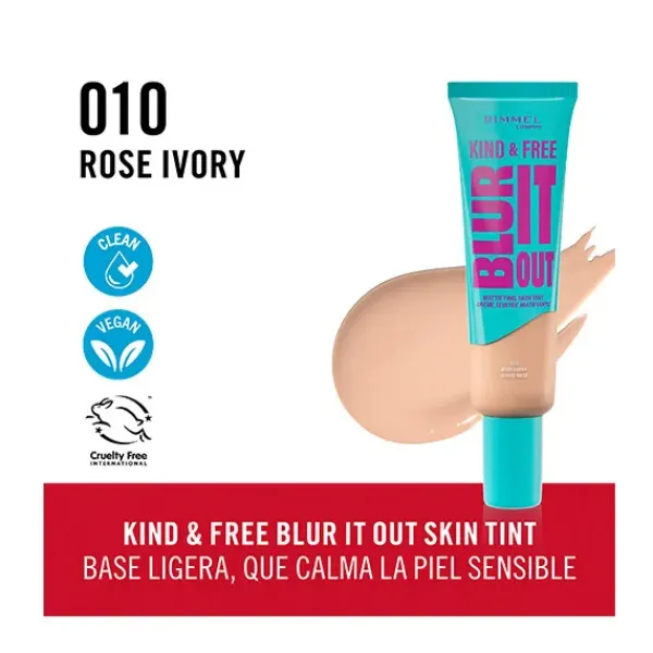 New Kind And Free Blur It Out Foundation Bases De Maquillaje