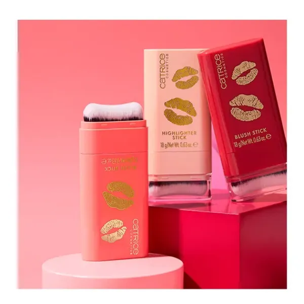 Kiss & Glow Colorete En Barra*CATRICE