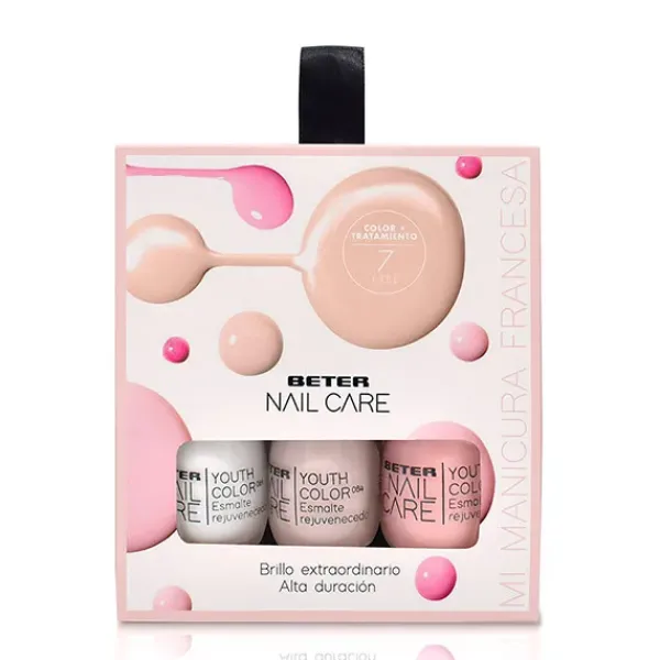 Outlet Kit Mi Manicura Francesa Lacas Y Esmaltes Uñas