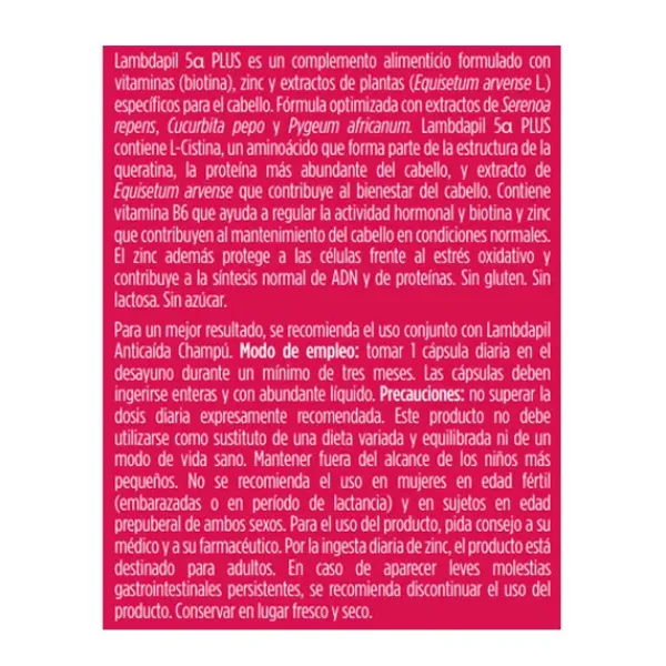 Lambdapil 5a Plus Cápsulas*ISDIN Clearance