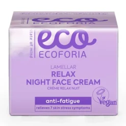 Clearance ECOFORIA Lamellar Relax Night Face Cream