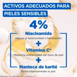 Loción Corporal Niacinamida*MIXA Hot