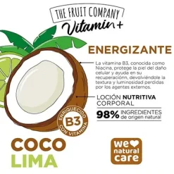 Best THE FRUIT COMPANY Loción Nutritiva Corporal Energizante
