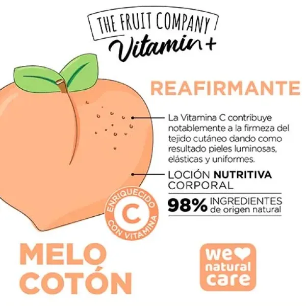 Clearance THE FRUIT COMPANY Loción Nutritiva Corporal Reafirmante