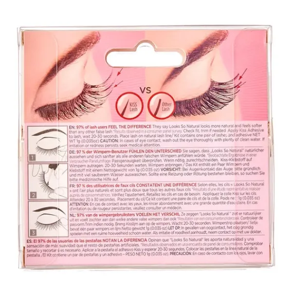 Look So Natural Lash Shy*KISS Outlet