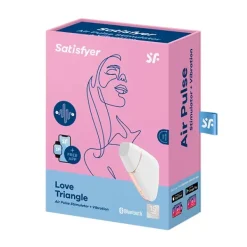 Online SATISFYER Love Triangle White