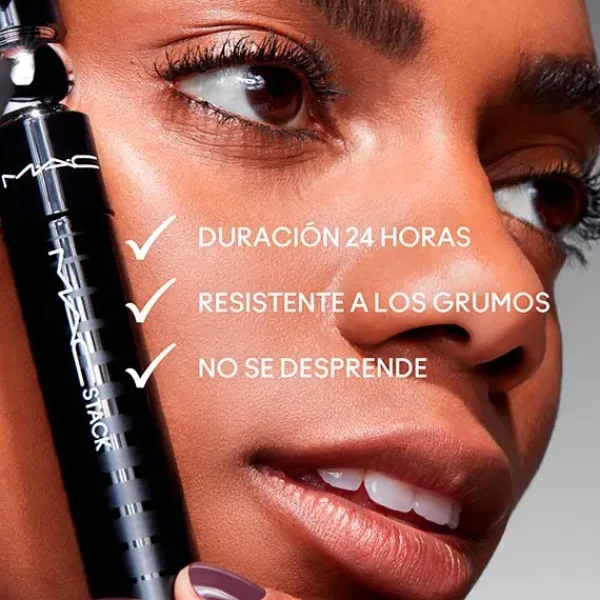 New Macstack Mega Brush - Chestnut Stack Máscara De Pestañas