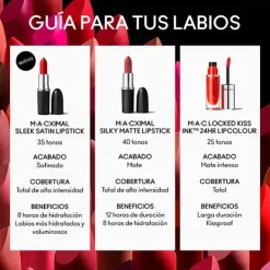 Clearance M·A·Cximal Sleek Satin Lipstick Pintalabios