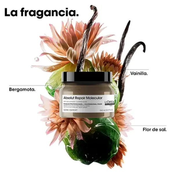 Mascarilla Absolut Repair Molecular*L'OREAL PROFESSIONNEL Hot