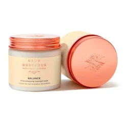 New GROW GORGEOUS Mascarilla De Noche Realzadora Del Brillo