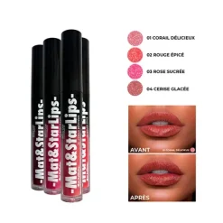 Mat & Star Lips*MISS COP New