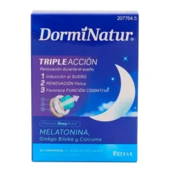 Hot DORMINATUR Melatonina Triple Acción