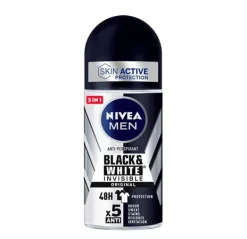 Men Black And White Invisible Original*NIVEA Clearance