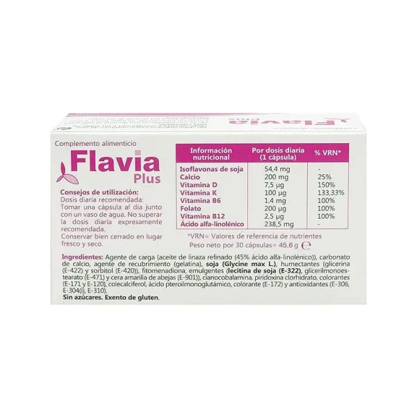 Hot FLAVIA Menopausia Plus