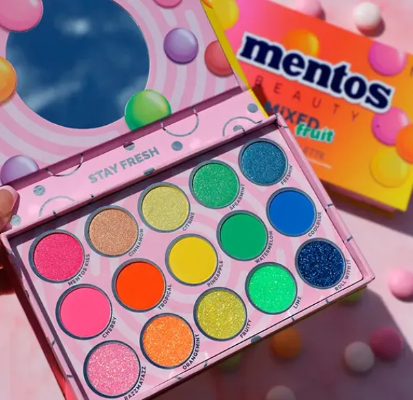Mentos Mixed Fruit Palette*RUDE Outlet