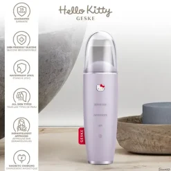 MicroCurrent Skin Scrubber & Blackhead Remover 9 in 1 Hello Kitty*GESKE Discount