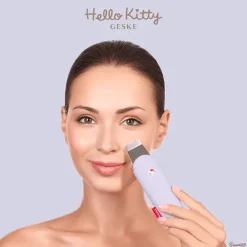 MicroCurrent Skin Scrubber & Blackhead Remover 9 in 1 Hello Kitty*GESKE Discount