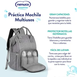 New Mochila Sensitive Higiene Y Cuidado