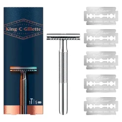 Clearance KING C GILLETTE Máquina De Afeitar De Doble Filo