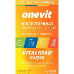 Online Multivitaminas Y Minerales + Vitalidad Coq10 Complementos Alimenticios