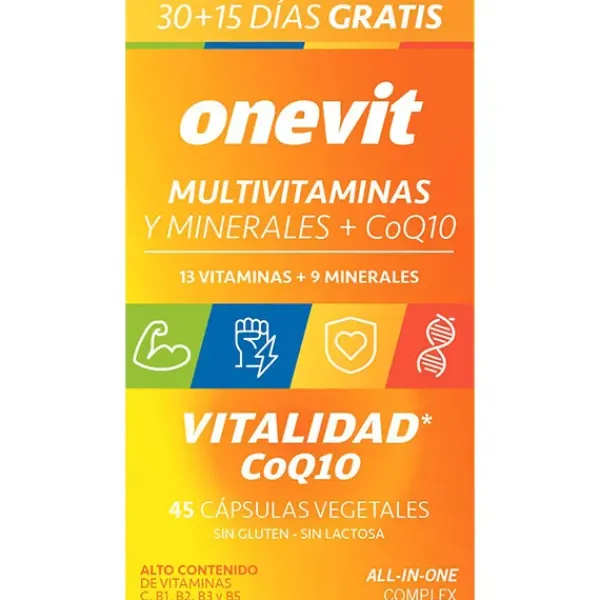 Online Multivitaminas Y Minerales + Vitalidad Coq10 Complementos Alimenticios