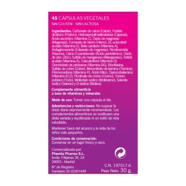 New ONEVIT Multivitamínico Mujer