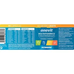 Hot Multivitamínico y Multiminerales Hombre Complementos Alimenticios