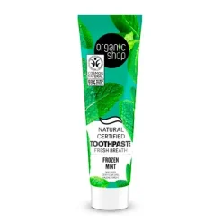 Discount ORGANIC SHOP Natural Certified Toothpaste Frozen Mint
