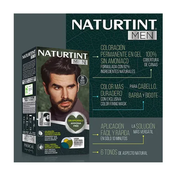 Clearance NATURTINT Men Tinte Coloración Permanente