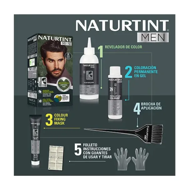 Clearance NATURTINT Men Tinte Coloración Permanente